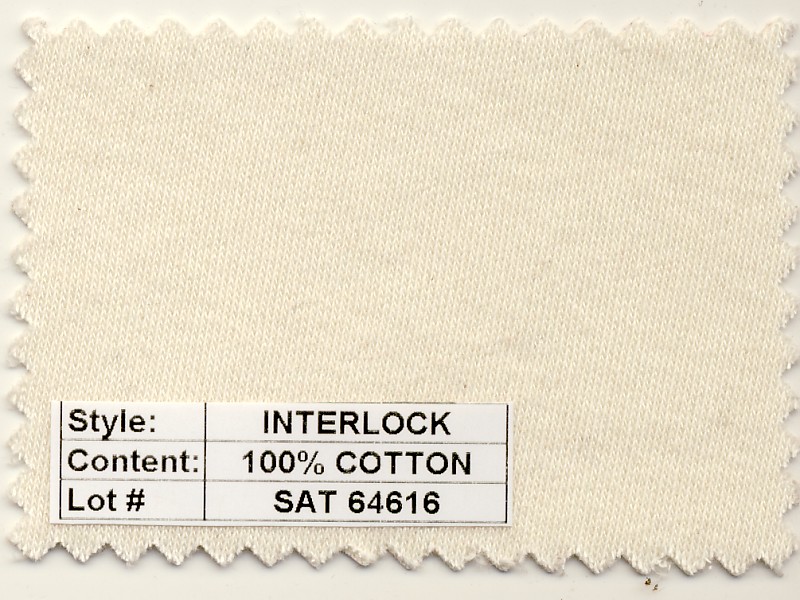 Interlock 100% Combed Cotton